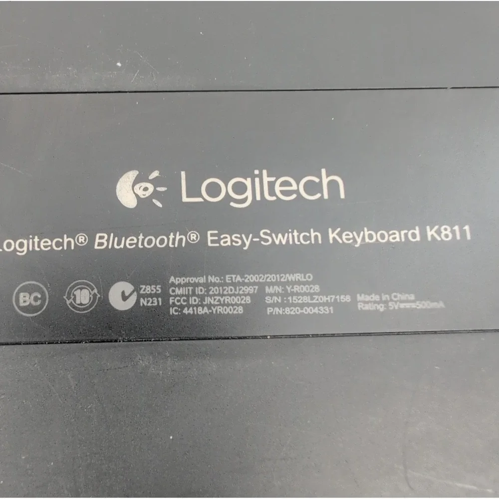 Logitech‎ T651 Rechargeable Bluetooth TrackPad and Easy Switch Keyboard K811